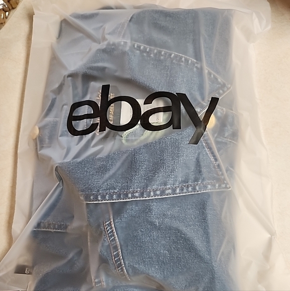 BOB MACKIE Wearable Art Vintage Embroidered Women's Designer Denim Shirt Small - Picture 9 of 12